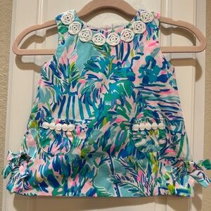Lilly Pulitzer baby dress and bottom. 3-6 months.